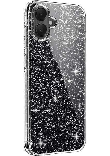 Buğz Newface Samsung Galaxy A05 Kılıf Glow Kapak - Şeffaf