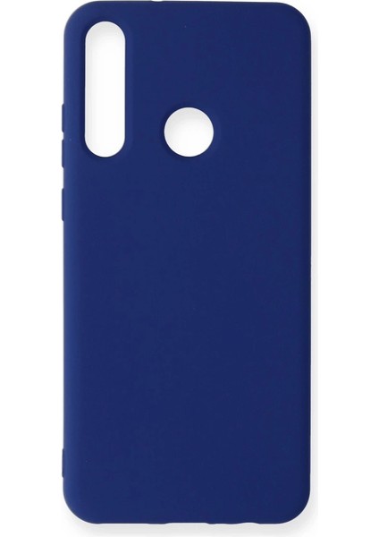 Buğz Huawei Y6P Kılıf Nano Içi Kadife Silikon - Lacivert