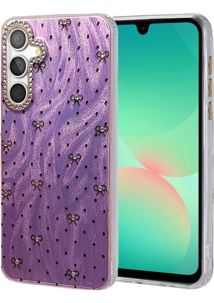 Buğz Samsung Galaxy A26 Kılıf Blade Aynalı Desenli Kapak - Desen 2