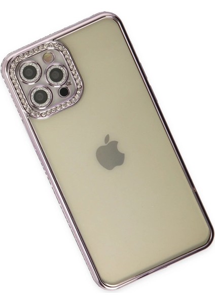 Buğz Iphone 12 Pro Kılıf Joke Taşlı Silikon - Mor fiyatları