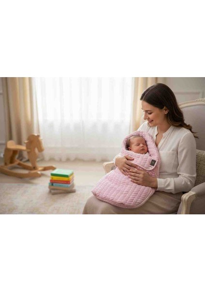 Bebek Kundak Uyku Tulumu Puset Örtüsü Setli Ana Kucağı