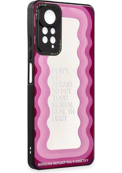 Buğz Xiaomi Redmi Note 11 Pro Kılıf Mirror Desenli Kapak - Mirror - 11