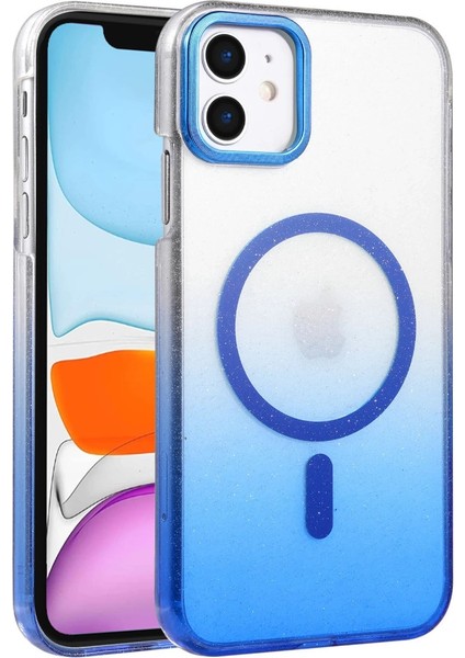 Buğz Apple Iphone 11 Glossy Magsafe Kapak - Mavi