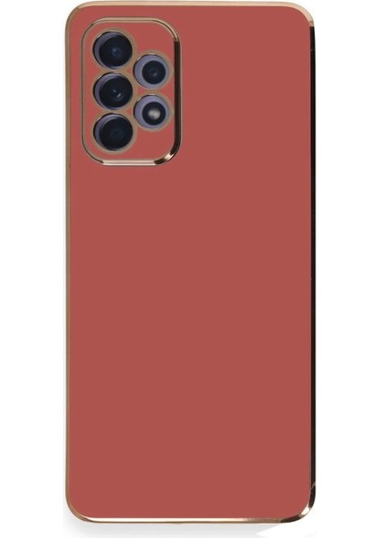 Buğz Samsung Galaxy A52 Kılıf Volet Silikon - Kırmızı