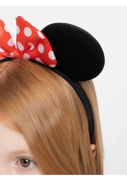 Buğz Kırmızı Fiyonklu Minnie Mouse Taç Fare Tacı Kafa Bandı fiyatları