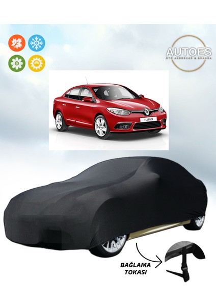 Renault Fluence 2010 Model Araba Brandası,oto Branda Alttan Bağlantı Tokalı Siyah