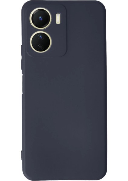 Buğz Vivo Y16 Kılıf First Silikon - Lacivert