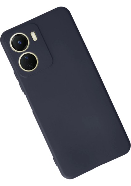 Buğz Vivo Y16 Kılıf First Silikon - Lacivert modelleri