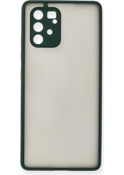 Buğz Samsung Galaxy A91 / S10 Lite Kılıf Montreal Silikon Kapak - Yeşil fiyatları