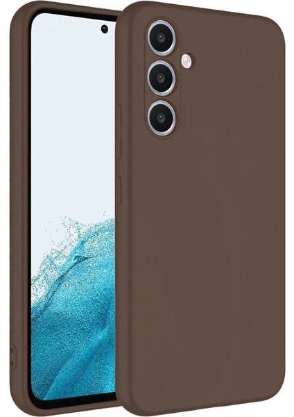 Buğz Samsung Galaxy A16 5g Kılıf First Silikon - Kahverengi