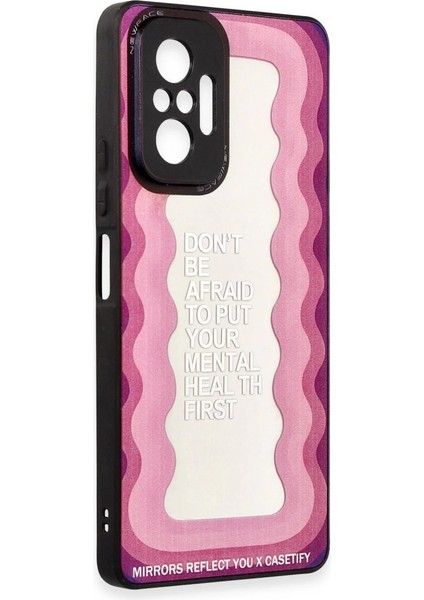 Buğz Xiaomi Redmi Note 10 Pro Kılıf Mirror Desenli Kapak - Mirror - 11