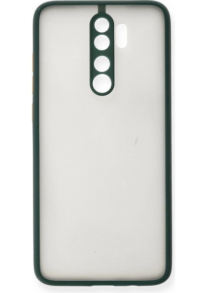 Buğz Xiaomi Redmi Note 8 Pro Kılıf Montreal Silikon Kapak - Yeşil fiyatları