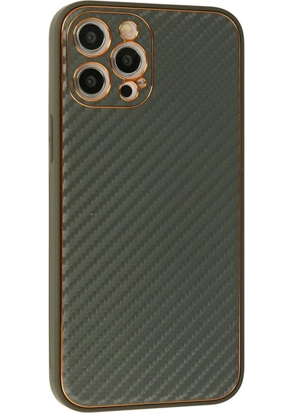 Buğz Iphone 12 Pro Kılıf Coco Karbon Silikon - Füme fiyatları