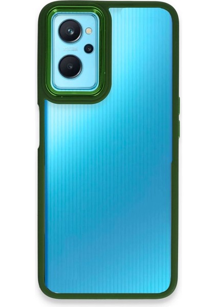 Buğz Realme 9i 4g Kılıf Dora Kapak - Pudra