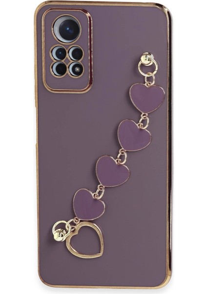 Buğz Xiaomi Redmi Note 12 Pro 4g Kılıf Esila Silikon - Mor