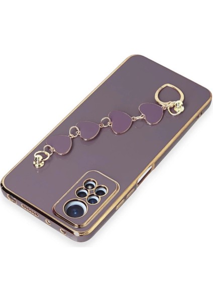 Buğz Xiaomi Redmi Note 12 Pro 4g Kılıf Esila Silikon - Mor modelleri