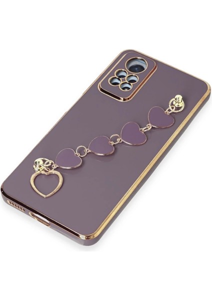 Buğz Xiaomi Redmi Note 12 Pro 4g Kılıf Esila Silikon - Mor fırsatları