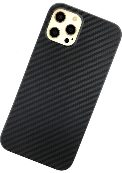 Buğz Iphone 12 Pro Max Kılıf Karbon Pp Silikon - Siyah modelleri