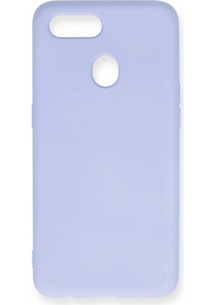 Buğz Oppo A12 Kılıf Nano Içi Kadife Silikon - Lila