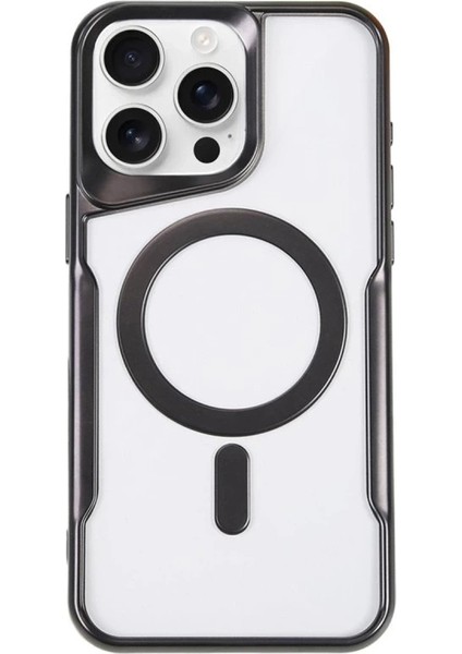 Buğz Iphone 11 Pro Max Kılıf Boyi Magsafe Silikon Kapak - Siyah