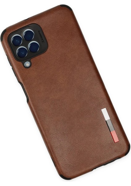 Buğz Samsung Galaxy M33 Kılıf Loop Deri Silikon - Kahverengi fiyatları
