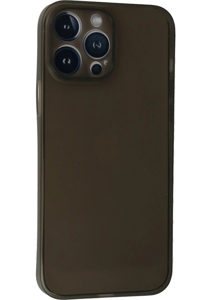 Buğz Iphone 13 Pro Max Kılıf Pp Ultra Ince Kapak - Gri modelleri