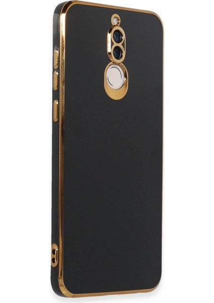 Buğz Huawei Mate 10 Lite Kılıf Volet Silikon - Siyah fiyatları