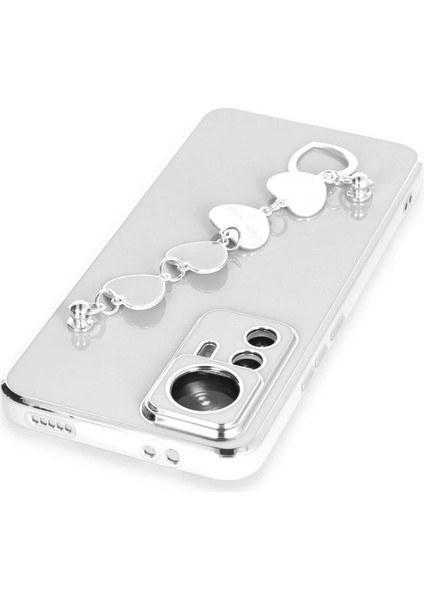 Buğz Xiaomi Mi 12T Pro Kılıf Esila Silikon - Beyaz modelleri