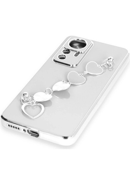 Buğz Xiaomi Mi 12T Pro Kılıf Esila Silikon - Beyaz fırsatları