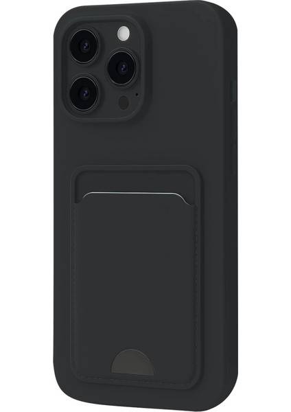 Buğz Iphone 16 Plus Kılıf Kelvin Kartvizitli Silikon - Siyah