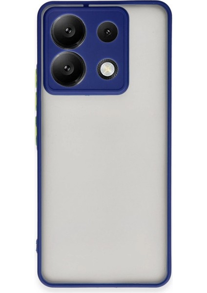 Buğz Newface Xiaomi Redmi Note 13 Pro 5g Kılıf Montreal Silikon Kapak - Lacivert