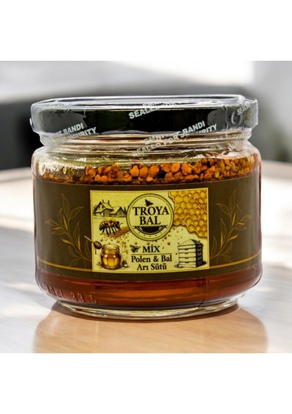 Troya Doğal Enerji Deposu Bal&polen&arısütü Karışımı 300 gr fırsatları