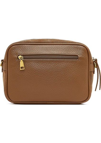 Kadın Taba Uzun Askılı Süet Deri Çapraz Çanta 25WBD252510 modelleri