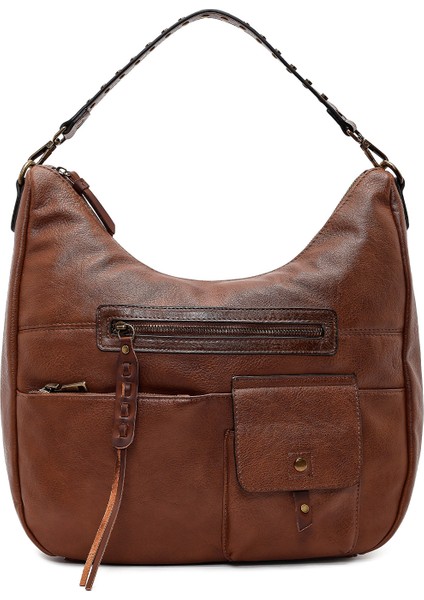 Kadın Kahverengi Uzun Askılı Omuz Çantası 25WBD255318 fırsatları