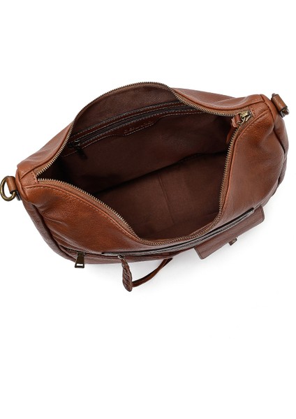 Kadın Kahverengi Uzun Askılı Omuz Çantası 25WBD255318