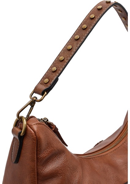 Kadın Kahverengi Uzun Askılı Omuz Çantası 25WBD255318