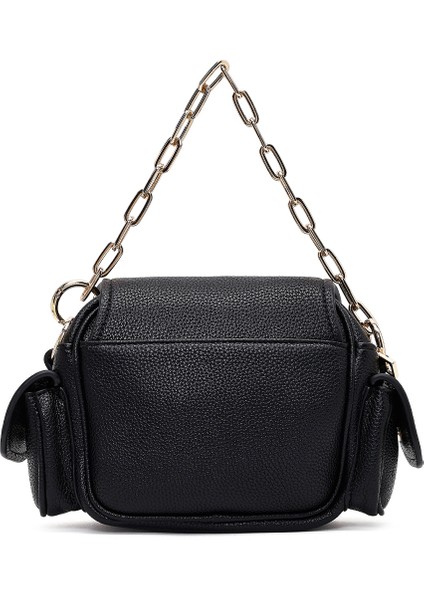 Kadın Siyah Uzun Askılı Mini Omuz Çantası 25WBD2538FT modelleri