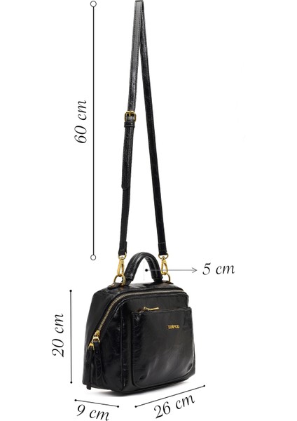 Kadın Siyah Uzun Askılı Çapraz Çanta 25WBD252218 fiyatları