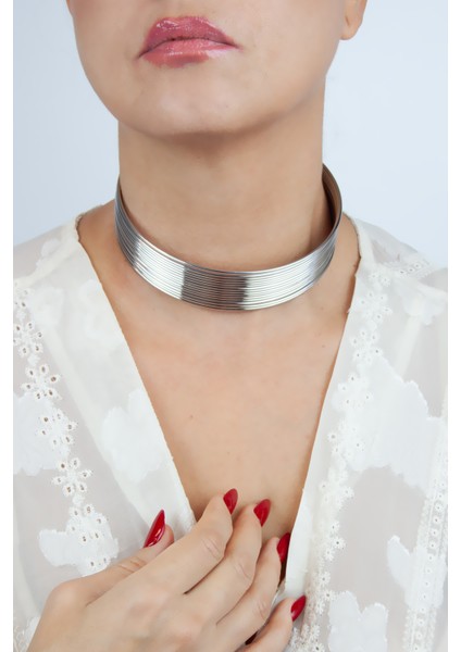 Linea Metal Choker Kolye fırsatları