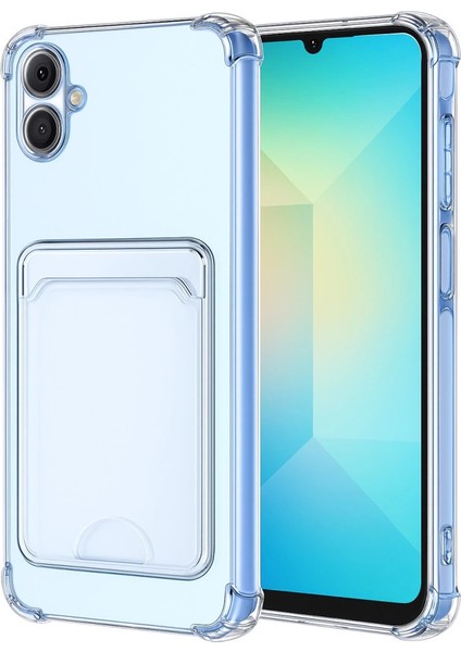 Buğz Samsung Galaxy A07 4g Kart Şeffaf Silikon - Şeffaf