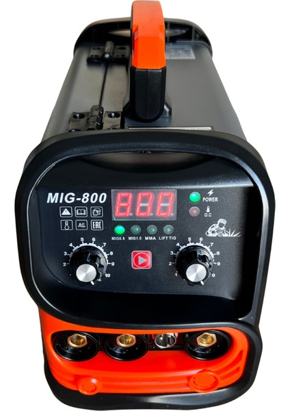 MIG-800 Yeni Nesil Gazsız Gazaltı (Inverter) Kaynak Makinesi modelleri