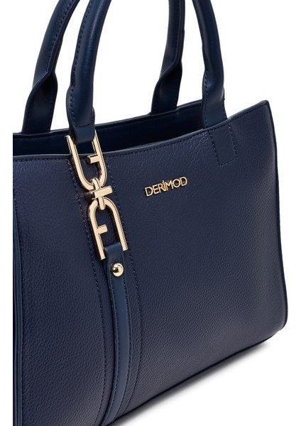 Kadın Lacivert Uzun Askılı Klasik Kol Çantası 25WBD2855FT