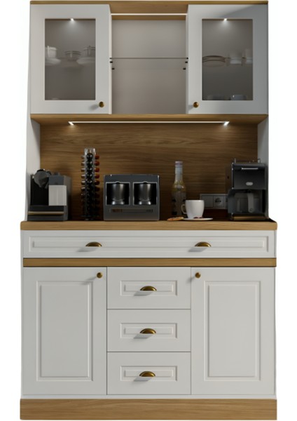 Mikel Masalı Kahve Köşesi %100 Mdf 120*45*200