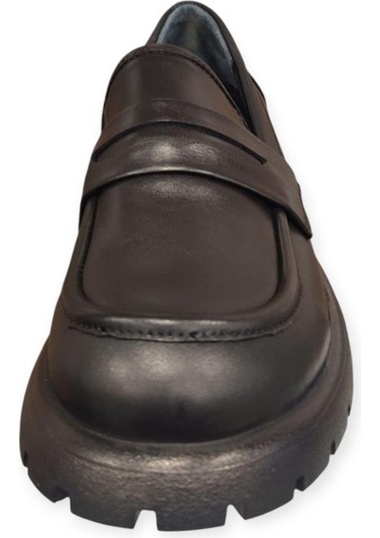 D25KA-795 Kadın Loafer Deri Ayakkabı indirimleri