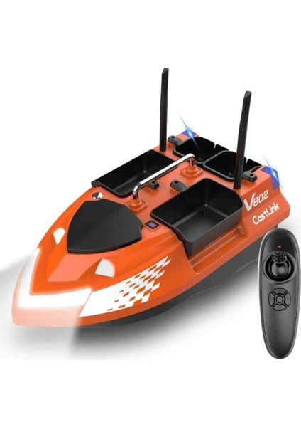 Sazan Yemleme (Tekne ve Botu)Flytec V802 4 Kabin 3kg Yük 500M 12000MAH Pil Rc Kumandalı (Konumsuz) fırsatları