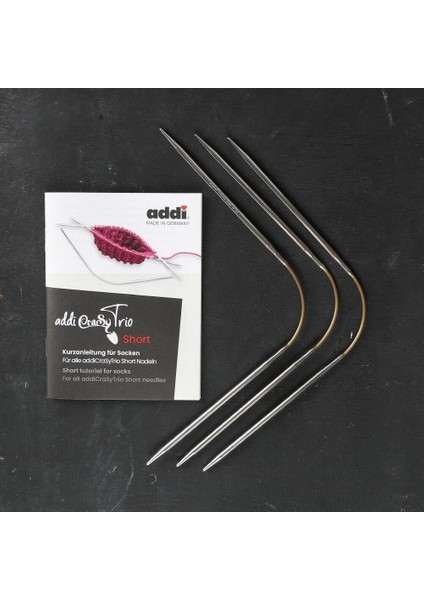 Addi Crasytrio 3 Lü 3,75 mm 21 cm Misinalı Çorap Ş modelleri