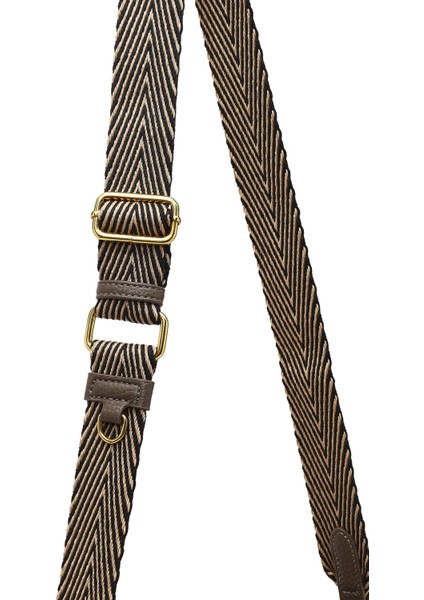 Kadın Vizon Uzun Askılı Süet Deri Çapraz Çanta 25WBD252510