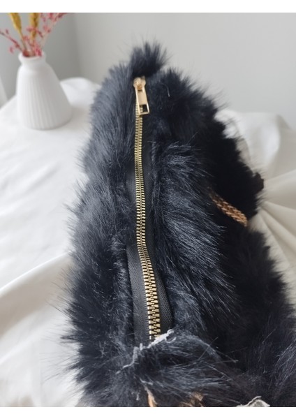 Vintage Peluş Kürk Model Sonbahar, Kış Tote Bag Kadın El, Omuz, Çapraz Çanta modelleri