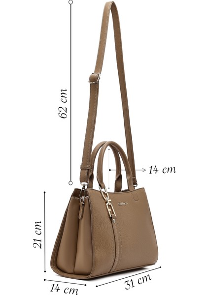 Kadın Vizon Uzun Askılı Klasik Kol Çantası 25WBD2855FT fiyatları