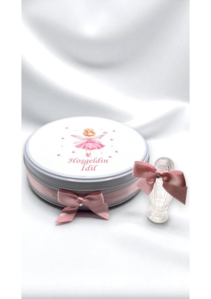 Peri Kızı Temalı Isme Özel Hoş Geldin Kız Bebek Doğum Günü Hediyelik Çikolata fiyatları